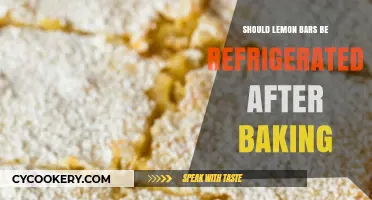 Should Lemon Bars Be Refrigerated? Post-Baking Storage Tips