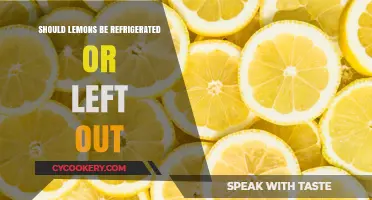 Should Lemons Be Refrigerated or Left Out? Storage Tips