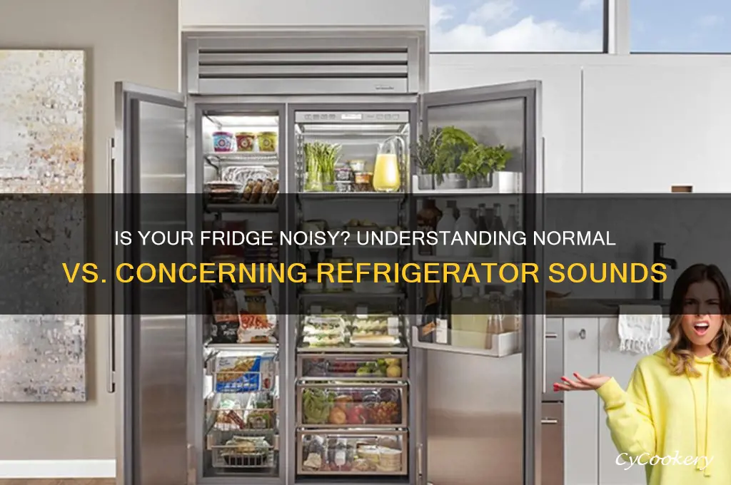 should my refrigerator always be making noise