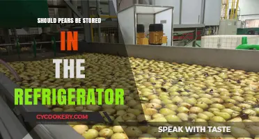 Should Pears Be Refrigerated? Optimal Storage Tips for Freshness