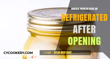 Do Pickled Eggs Need Refrigeration After Opening? Essential Tips