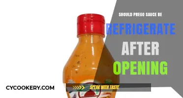 Should Prego Sauce Be Refrigerated After Opening? A Guide