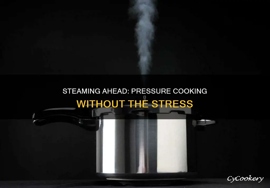 should pressure cooking be putting off steam