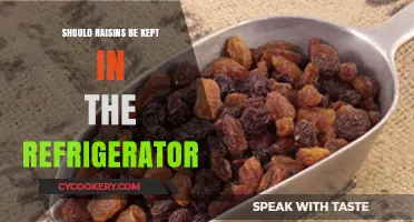 Should Raisins Be Refrigerated? Storage Tips for Longer Freshness