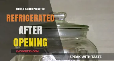 Should Salted Peanuts Be Refrigerated After Opening? Storage Tips