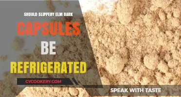 Should Slippery Elm Bark Capsules Be Refrigerated? Storage Tips Revealed