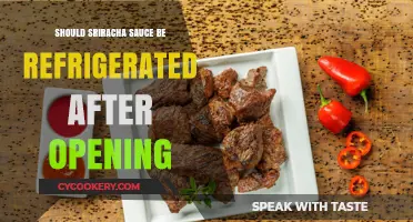 Refrigerate Sriracha After Opening: Essential Tips for Freshness and Flavor