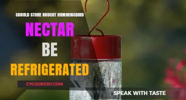 Refrigerate Store-Bought Hummingbird Nectar? Essential Tips for Freshness