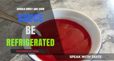 Should Sweet and Sour Sauce Be Refrigerated? Storage Tips Revealed