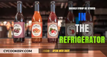 Should Syrup Be Refrigerated? Storage Tips for Freshness and Flavor