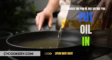 The Great Pan Debate: Oil Before or After Heating?