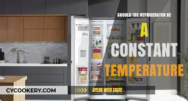 Maintaining Optimal Refrigerator Temperature: Is Consistency Key to Food Safety?
