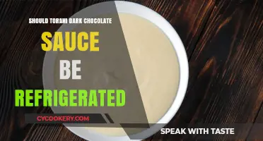 Should Torani Dark Chocolate Sauce Be Refrigerated? Storage Tips