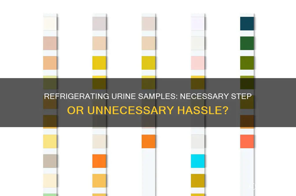 should urine samples have to be refrigerated