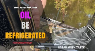 Refrigerate Used Deep Fryer Oil: Best Practices for Storage and Reuse