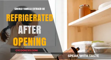 Should Vanilla Extract Be Refrigerated After Opening? Expert Tips