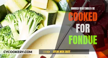 Cooking Vegetables for Fondue: What's Best?