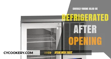 Should Viking Blod Be Refrigerated After Opening? A Guide