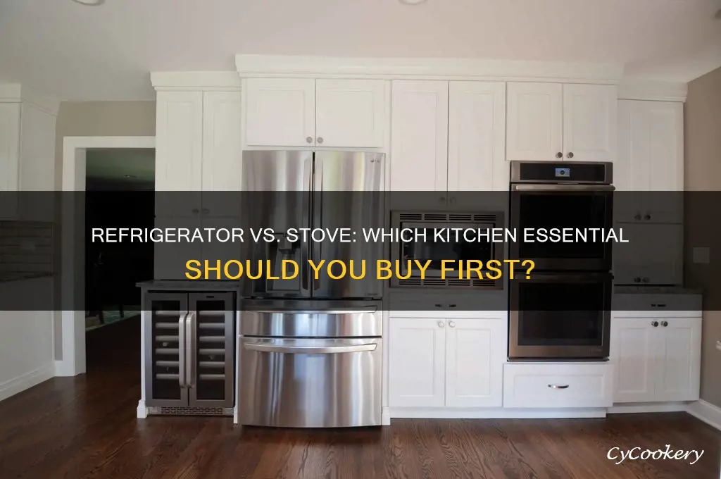 should you buy a refrigerator before stove