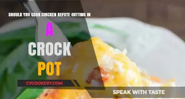 Should You Cook Chicken Before Adding It to a Crock Pot?
