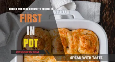 Prosciutto or Garlic First? Mastering the Order in Your Pot