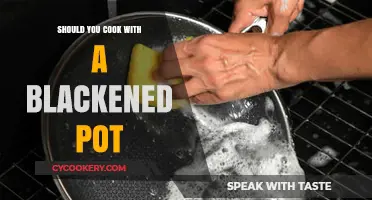 Is Cooking with a Blackened Pot Safe or Harmful?