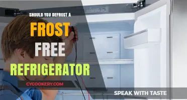 Frost-Free Fridges: Why Defrosting Isn't Necessary for Optimal Performance
