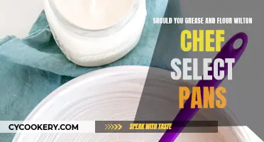 Greasing Wilton Chef Select Pans: To Flour or Not?