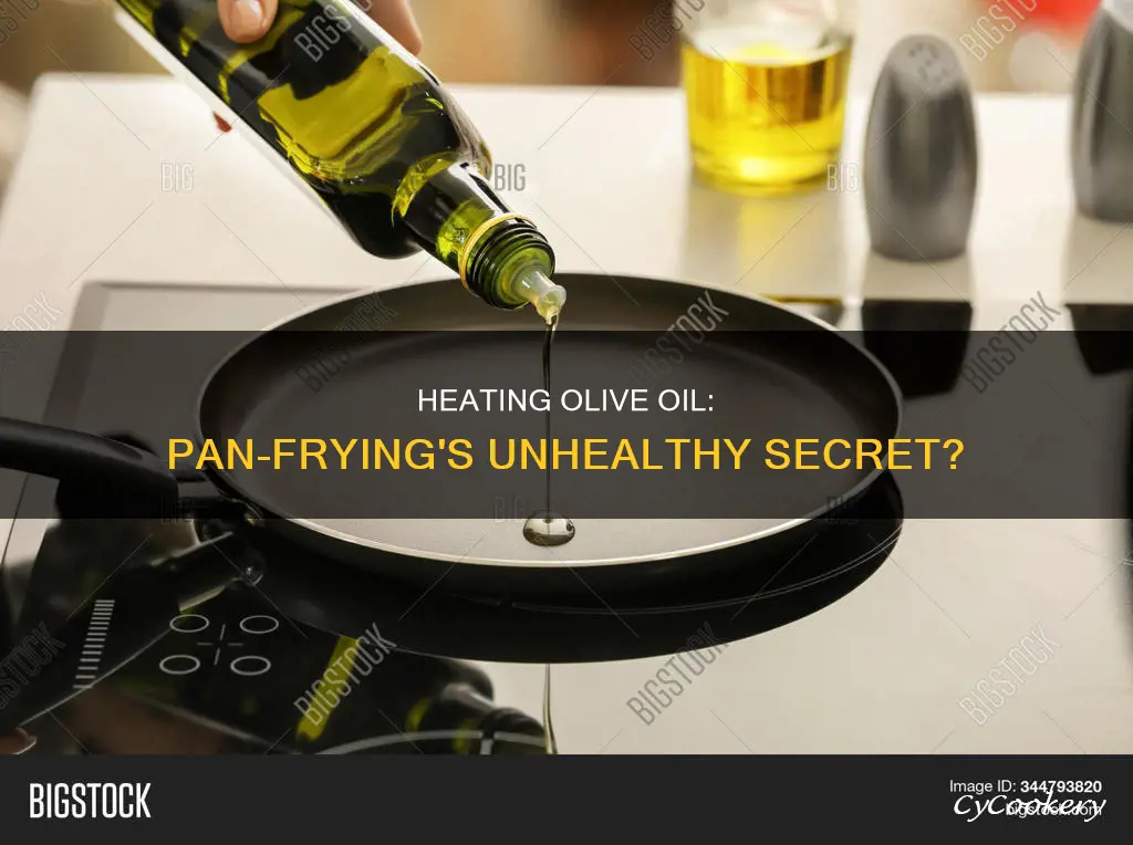 should you not heat olive oil on pan