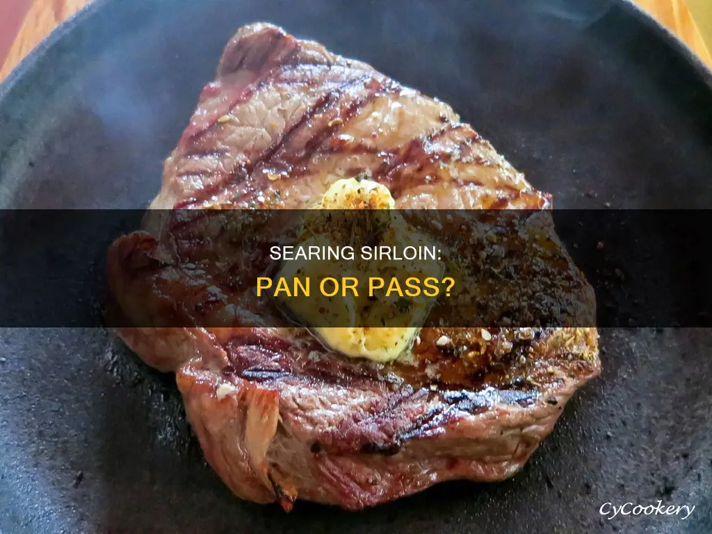 should you pan sear a sirloin