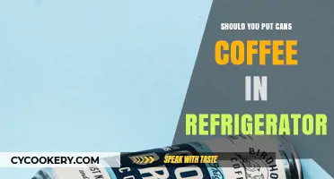 Should You Refrigerate Canned Coffee? Pros, Cons, and Best Practices