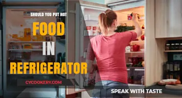 Hot Food in the Fridge: Safe Practice or Risky Move?