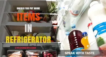 Maximize Freshness: Should You Overload Your Refrigerator with More Items?