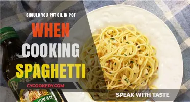 Oil in the Pot: A Spaghetti Cooking Debate Explored