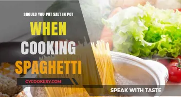 Salt in the Pot: Essential or Optional for Perfect Spaghetti?