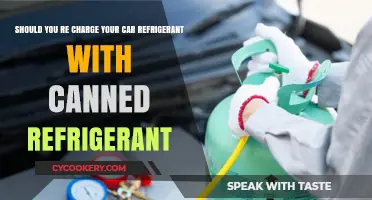 Recharging Car Refrigerant with Canned Products: Safe or Risky DIY?