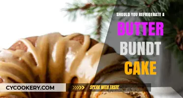 Butter Bundt Cake Storage: To Refrigerate or Not?