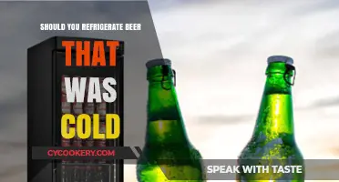 Should Cold Beer Be Refrigerated? A Guide to Optimal Storage