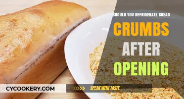 Refrigerate Bread Crumbs After Opening: Essential Tips for Freshness
