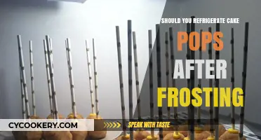 Refrigerate Cake Pops After Frosting: Essential Tips for Freshness