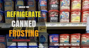 Should You Refrigerate Canned Frosting? Storage Tips for Freshness