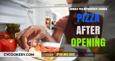 Refrigerate Cooked Pizza: Essential Tips for Safe Leftovers After Opening