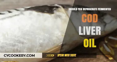Should You Refrigerate Fermented Cod Liver Oil? Storage Tips Revealed