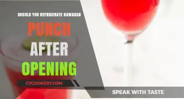 Should You Refrigerate Hawaiian Punch After Opening? Expert Tips