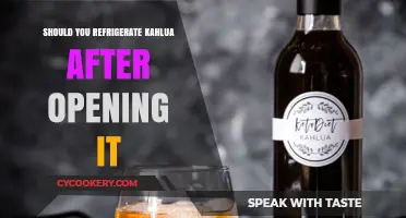 Should You Refrigerate Kahlua After Opening? Storage Tips Revealed