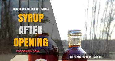 Refrigerate Maple Syrup After Opening: Essential Tips for Freshness