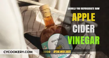 Should You Refrigerate Raw Apple Cider Vinegar? Storage Tips Revealed