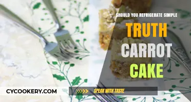 Should You Refrigerate Simple Truth Carrot Cake? Storage Tips Revealed