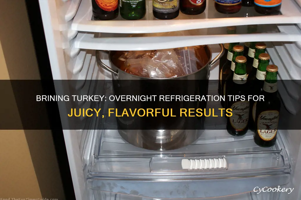 should you refrigerate turkey overnight in brine
