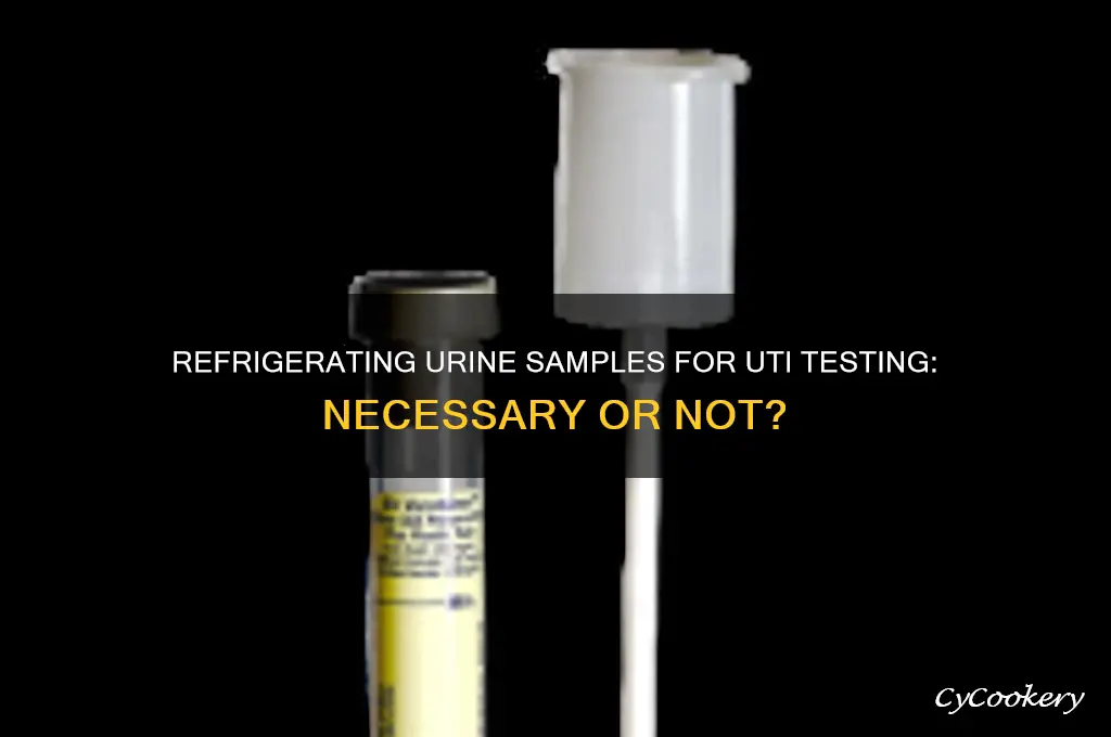 should you refrigerate urine samples for uti